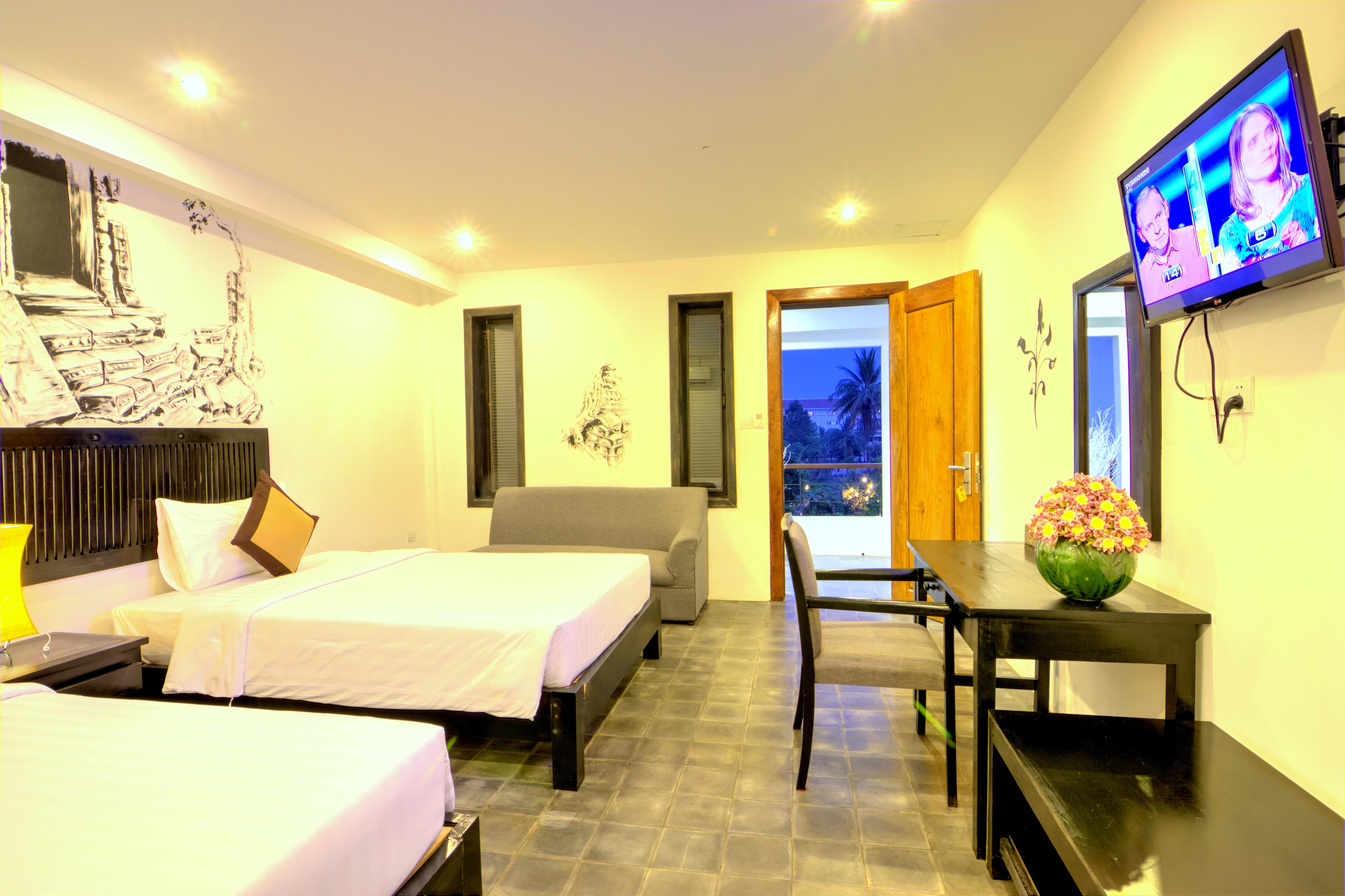 La Residence Blanc D' Angkor Siem Reap Exteriör bild