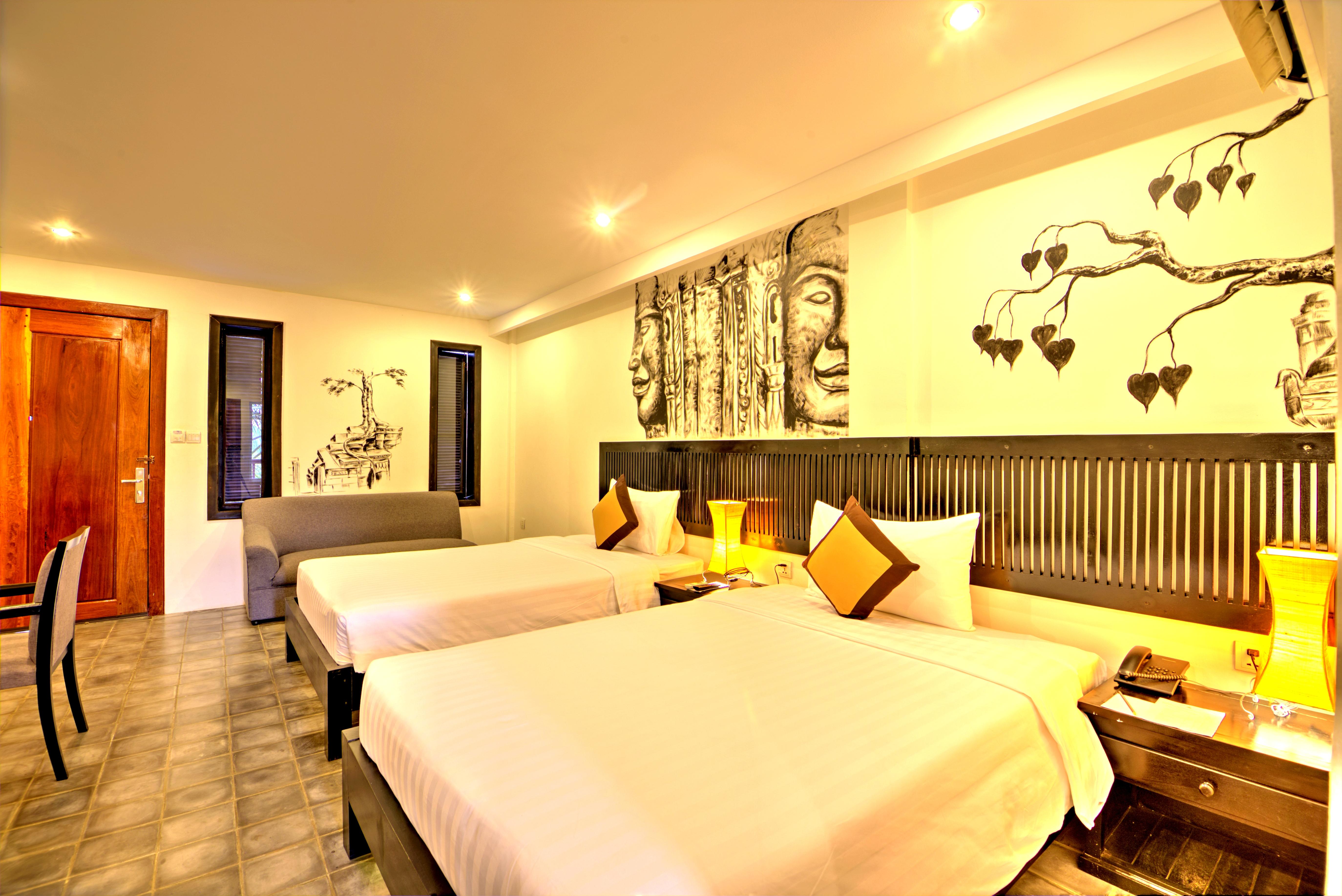 La Residence Blanc D' Angkor Siem Reap Exteriör bild