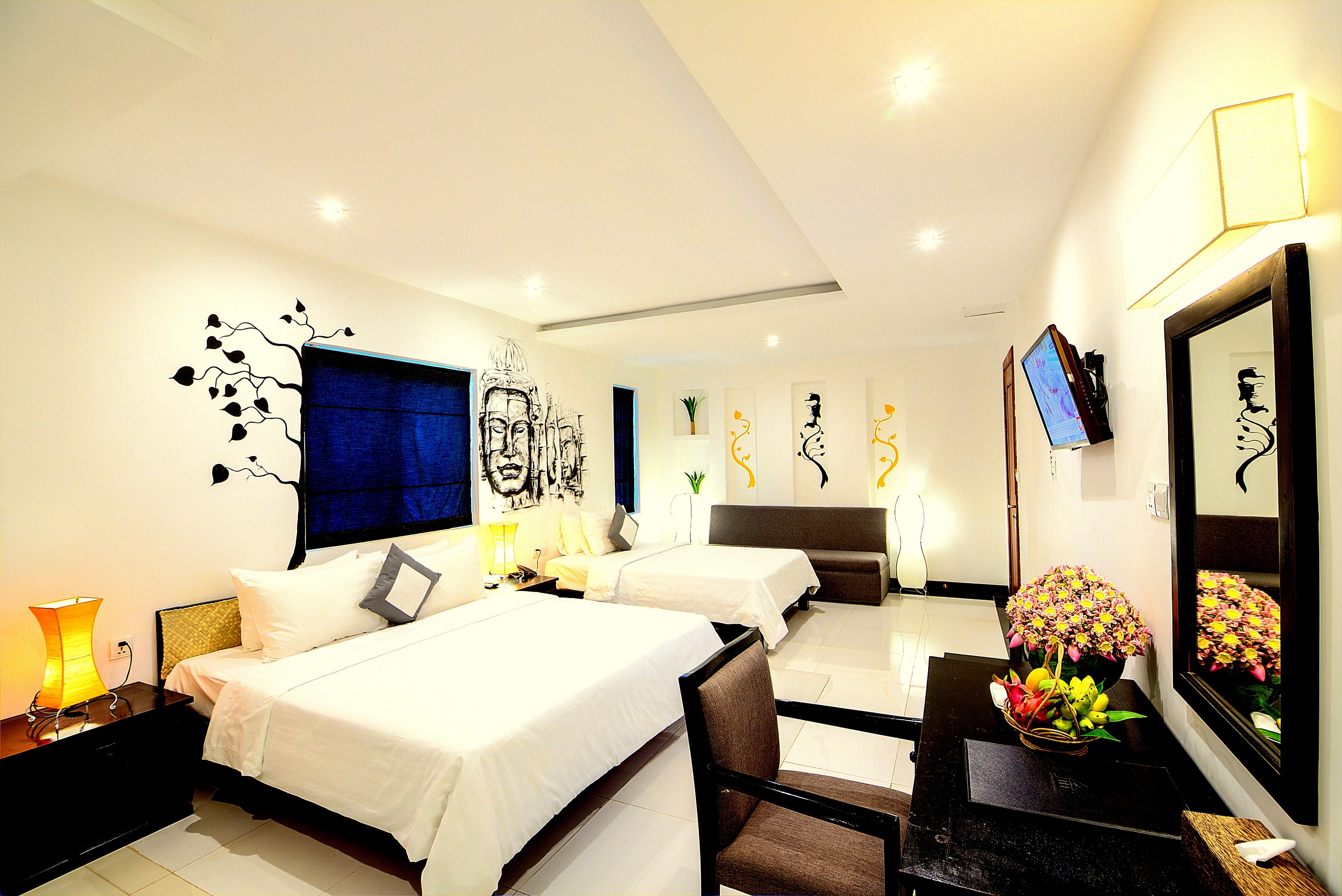 La Residence Blanc D' Angkor Siem Reap Exteriör bild