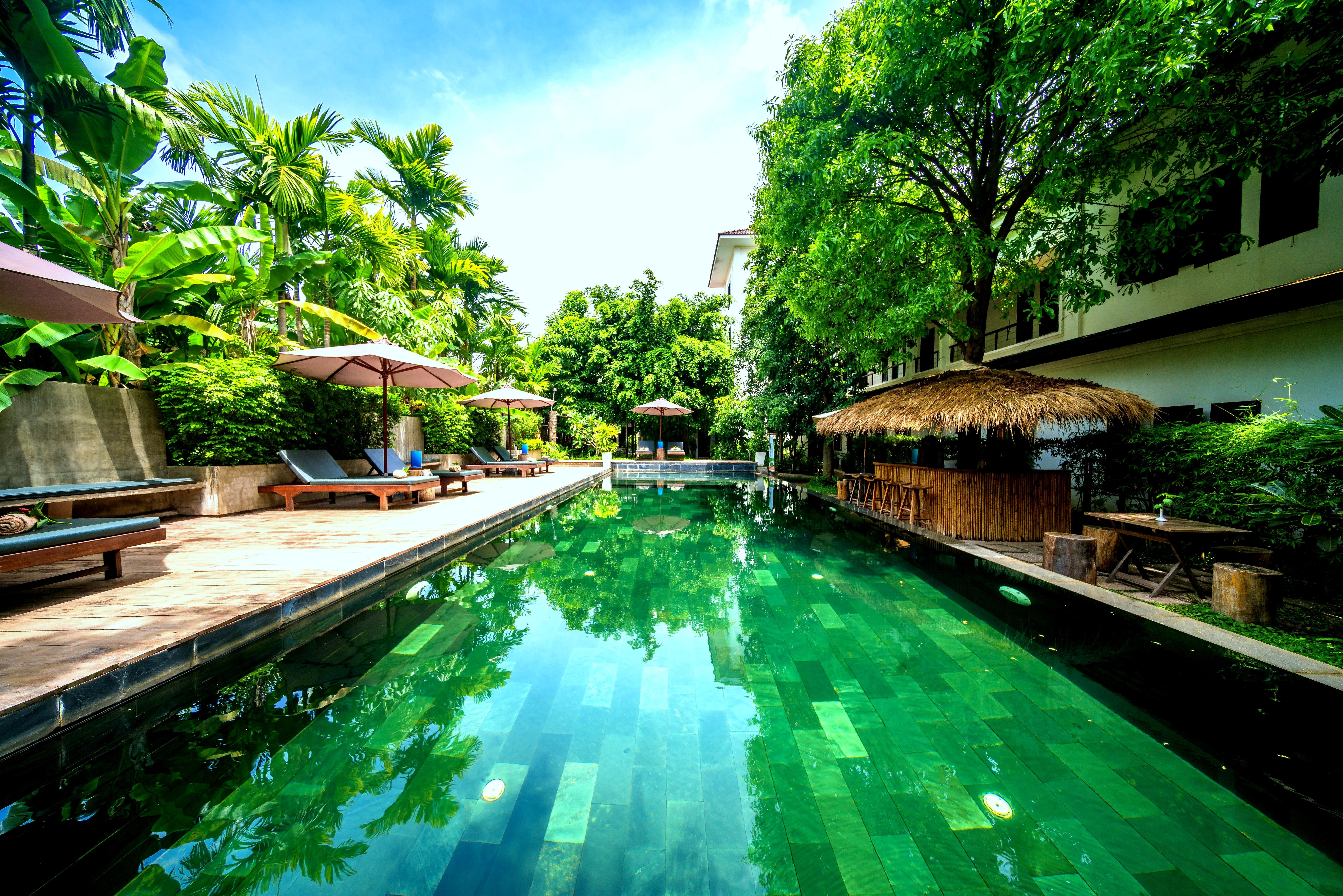 La Residence Blanc D' Angkor Siem Reap Exteriör bild