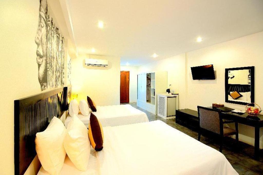 La Residence Blanc D' Angkor Siem Reap Exteriör bild